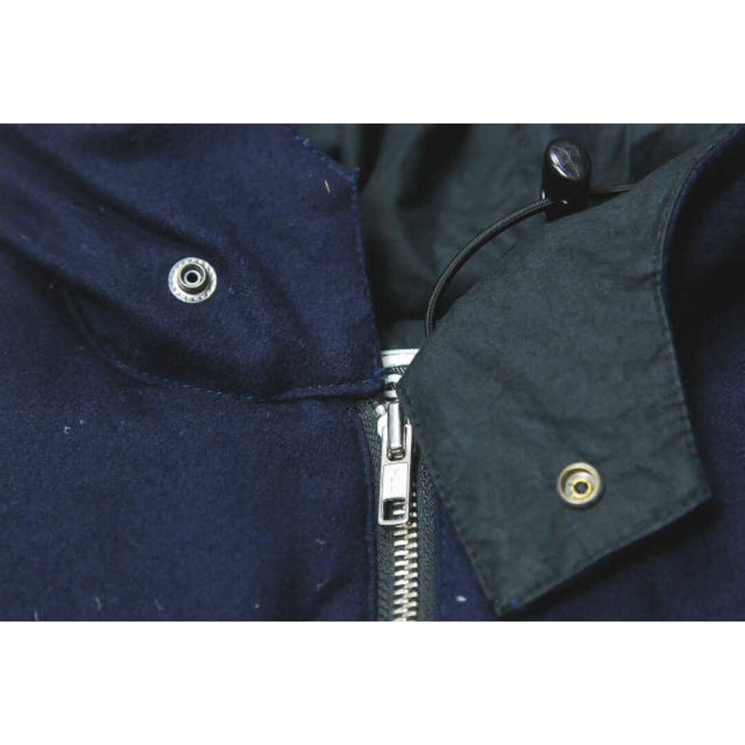 Engineered Garments エンジニアードガーメンツ カナダ製 Hooded Down Vest 700Fill フーデッド  ホワイトグースダウンベスト XS ネイビー アウター【中古】【Engineered Garments】
