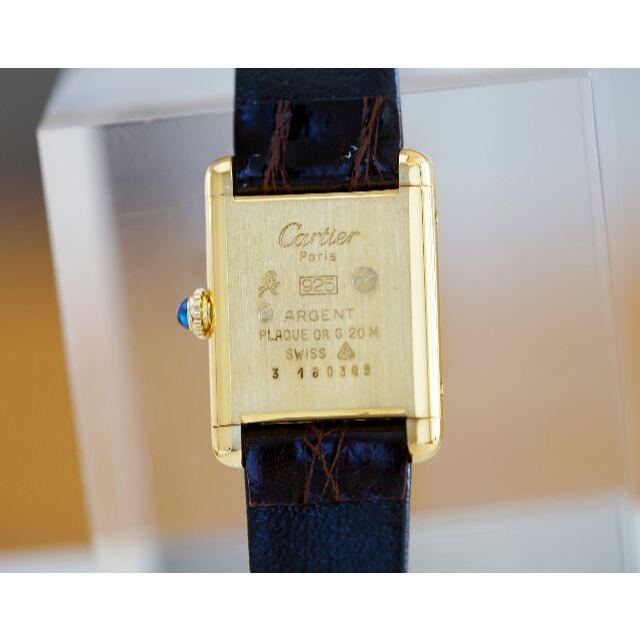 Cartier 手巻き SM Cartier の通販 by debussy17 collection｜カルティエならラクマ - 美品 カルティエ マスト タンク アイボリー 爆買い新品