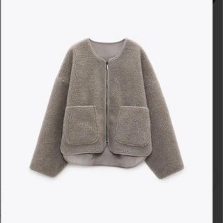 ザラ(ZARA)の美品★ ZARA ボアリバーシブルジャケット(ブルゾン)