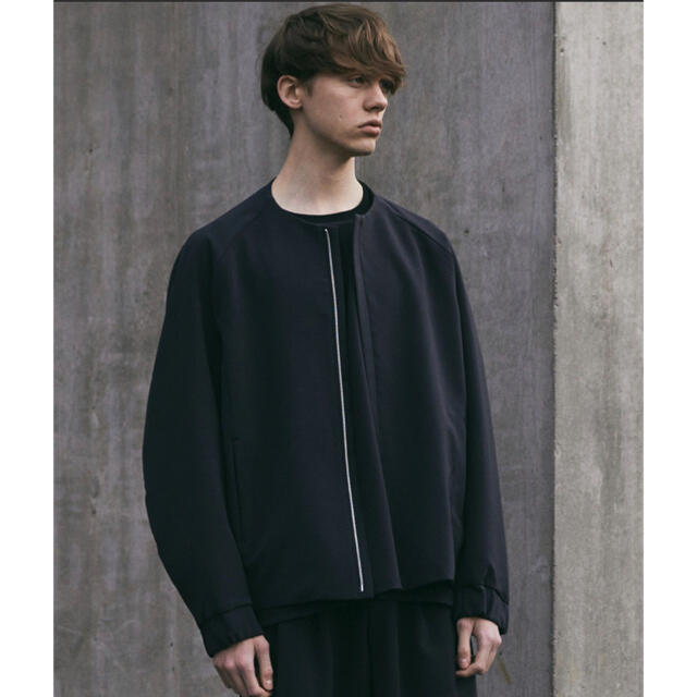 ATTACHIMENT(アタッチメント)の【WYM × ATTACHMENT】 NO COLLAR ZIP BLOUSON メンズのジャケット/アウター(ブルゾン)の商品写真