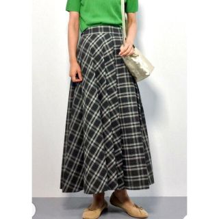 正規総輸入元 247*美品 ユナイテッドアローズ マドラスチェック フレア