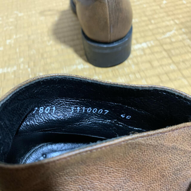 日本製 arlfredoBANNISTER square toe shoesブーツ