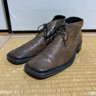 アルフレッドバニスター(alfredoBANNISTER)の日本製 arlfredoBANNISTER square toe shoes(ブーツ)