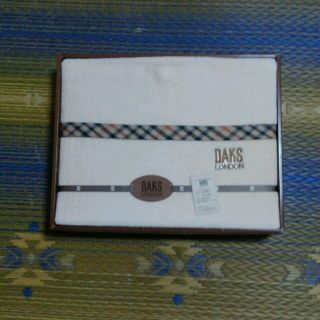 ダックス(DAKS)のDAKSタオルケット新品未使用(布団)