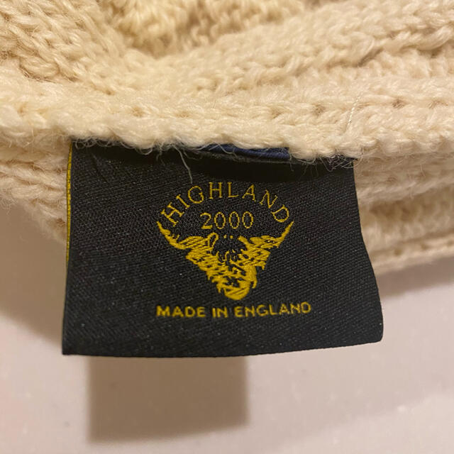 《新品》HIGHLAND2000 ハイランド2000 ニットキャップ 白 レディースの帽子(ニット帽/ビーニー)の商品写真