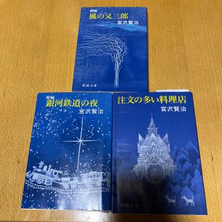 宮沢賢治　3冊セット(文学/小説)