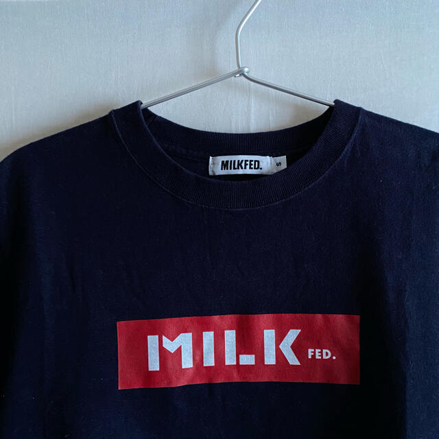 MILKFED.(ミルクフェド)の〝 MILKFED. 〟ロゴＴシャツ レディースのトップス(Tシャツ(半袖/袖なし))の商品写真