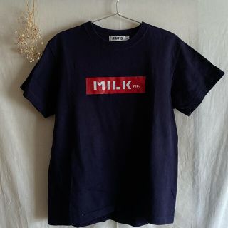 ミルクフェド(MILKFED.)の〝 MILKFED. 〟ロゴＴシャツ(Tシャツ(半袖/袖なし))