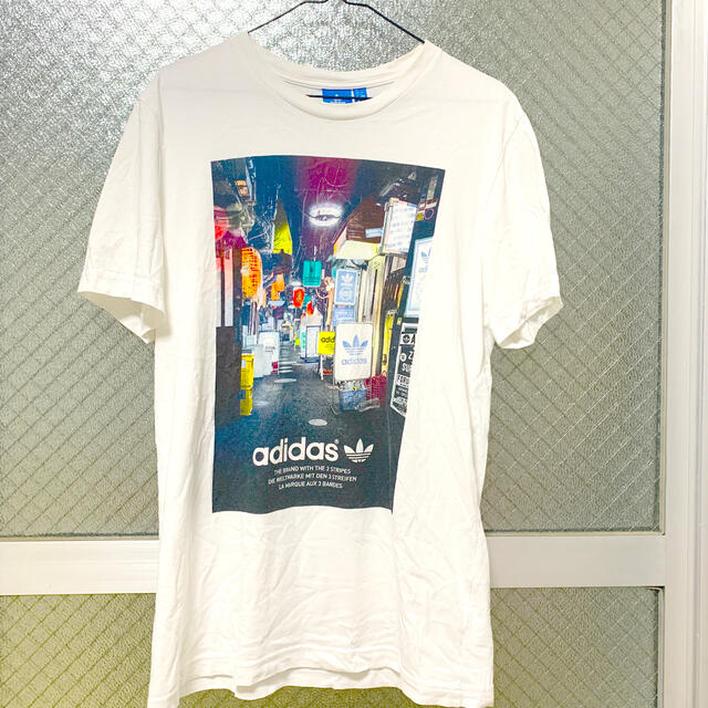 adidas(アディダス)のadidas 白Tシャツ メンズのトップス(Tシャツ/カットソー(半袖/袖なし))の商品写真