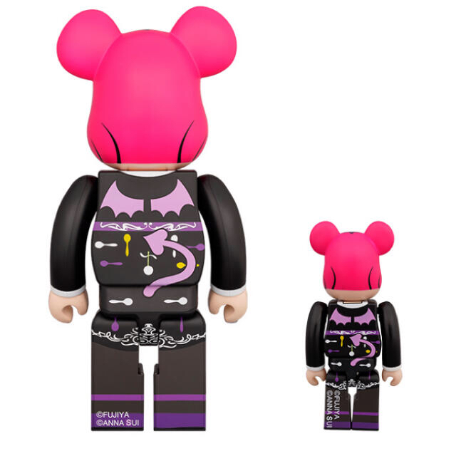 BE@RBRICK ANNA SUI x ペコラ 100% & 400%の通販 by shop｜ラクマ