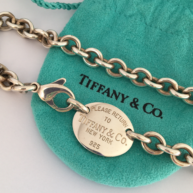 Tiffany&Co リターントゥティファニー オーバルタグ ネックレス