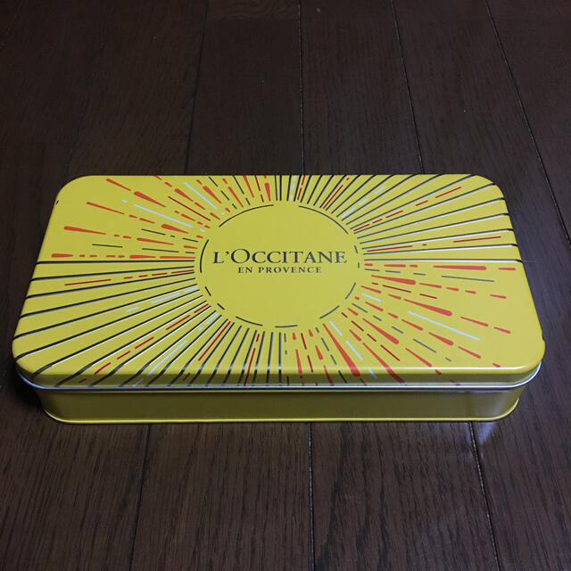 L'OCCITANE(ロクシタン)のL'OCCITANE  空き缶 インテリア/住まい/日用品のインテリア小物(小物入れ)の商品写真