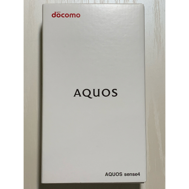 【新品未使用】docomo AQUOS SH41A simフリー　シルバー