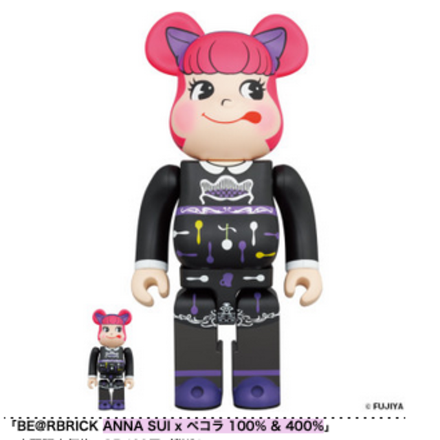 BE@RBRICK ANNA SUI x ペコラ 100% & 400%