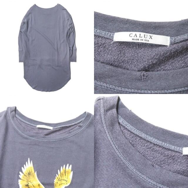 CALUX 19AW EAGLE WIDE SWEAT スウェット レディース レディースのトップス(トレーナー/スウェット)の商品写真