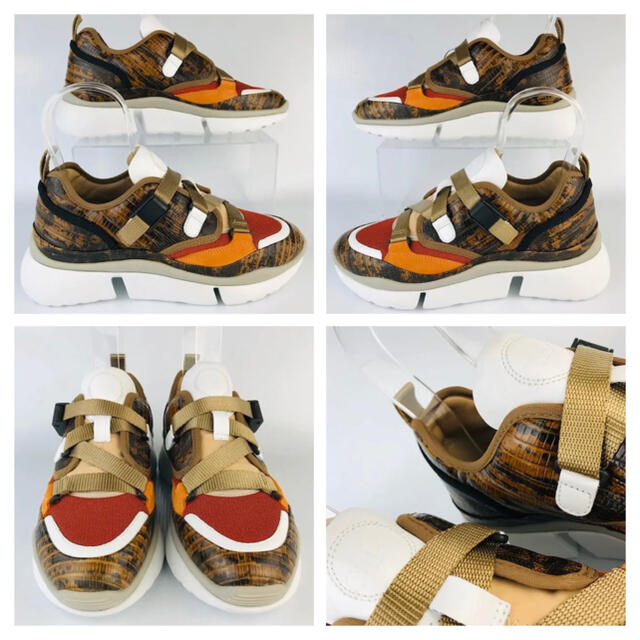 新品未使用☆定価約9万円☆Chloe・ロートップスニーカー Sonnie(38