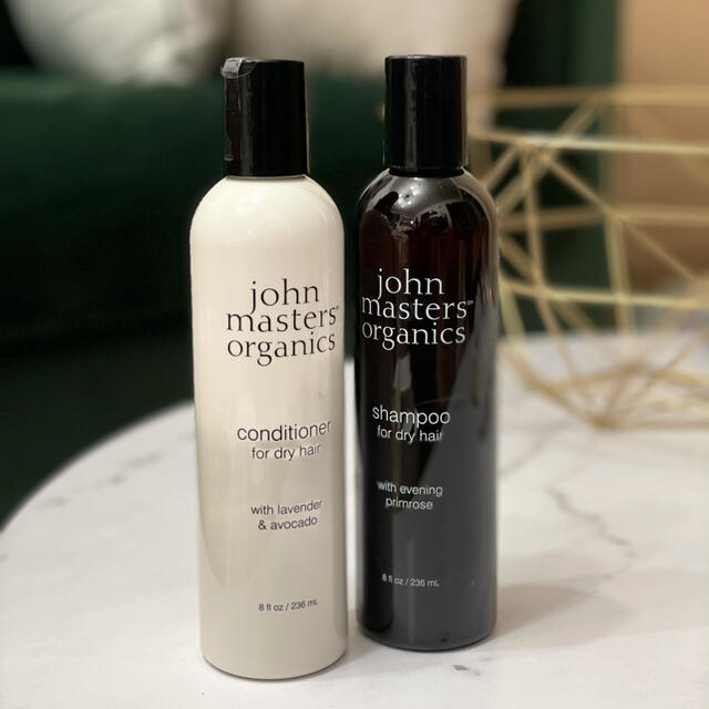 John Masters Organics(ジョンマスターオーガニック)の 【新品未使用】John master organic 【シャンプー＆リンス】 コスメ/美容のヘアケア/スタイリング(ヘアケア)の商品写真