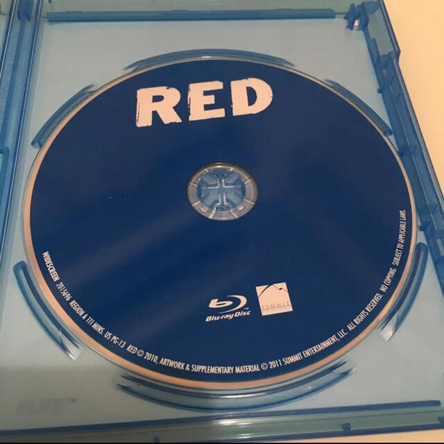 【海外版】RED Blu-ray【英語　スペイン語】 エンタメ/ホビーのDVD/ブルーレイ(外国映画)の商品写真