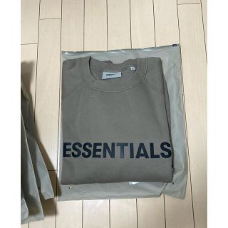 フィアオブゴッド(FEAR OF GOD)のゆうれん様専用　essentials トレーナー　M 新品(スウェット)