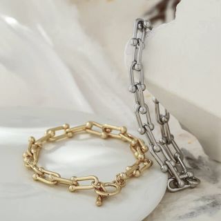 ディオール(Dior)の【送料無料!】  ブレスレット　ゴールド　シルバー  ティファニー　ハードウェア(ブレスレット/バングル)