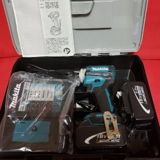 マキタ(Makita)の【新品☆送料無料】マキタ　インパクトドライバー　TD171DRGX　ブルー(工具/メンテナンス)