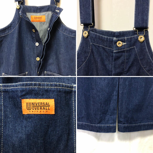 UNIVERSAL OVERALL   デニムサロペットパンツ 1