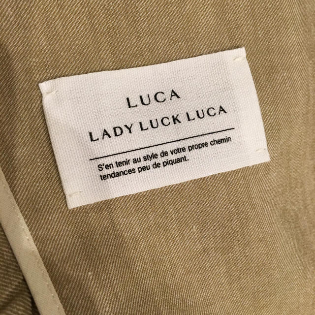 LUCA(ルカ)の新品タグ付き LUCA ロングジャケット レディースのジャケット/アウター(テーラードジャケット)の商品写真