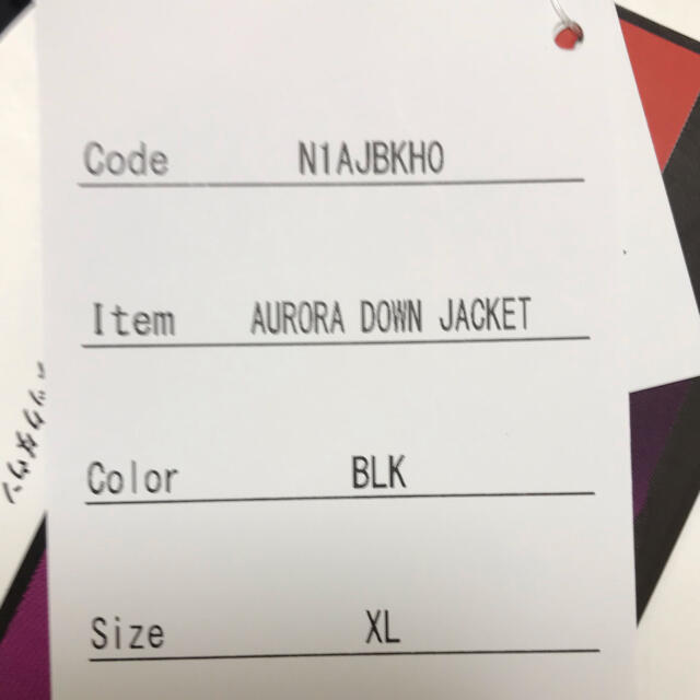 NANGA(ナンガ)のナンガ　オーロラダウンジャケット　XL　未使用品　　NANGA ブラック　黒 メンズのジャケット/アウター(ダウンジャケット)の商品写真