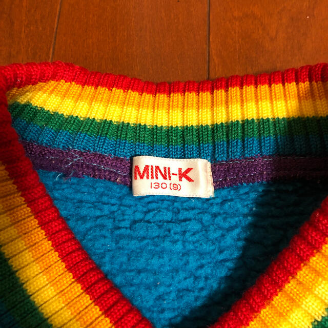 MINI-K(ミニケー)のMINI-K フリース　ジャンパー キッズ/ベビー/マタニティのキッズ服女の子用(90cm~)(ジャケット/上着)の商品写真