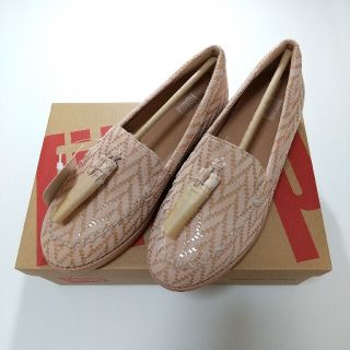 フィットフロップ(fitflop)のフィットフロップ(fitflop)スリッポンシューズ US06/23cm(スリッポン/モカシン)