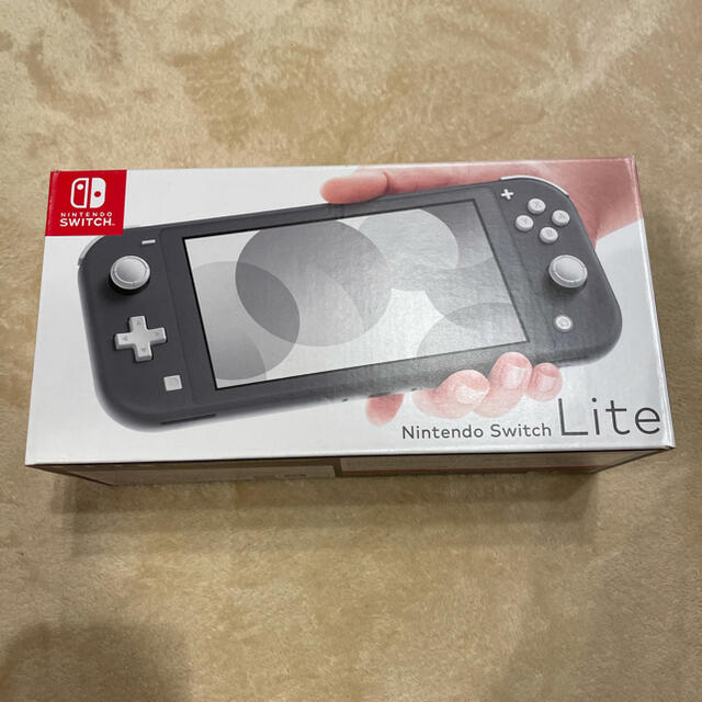 値下げ　Nintendo switch Lite グレー(箱付き)