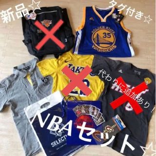 ナイキ(NIKE)のNBA☆NIKE 新品タグ付きユニフォーム&NBATシャツ3枚セット(バスケットボール)