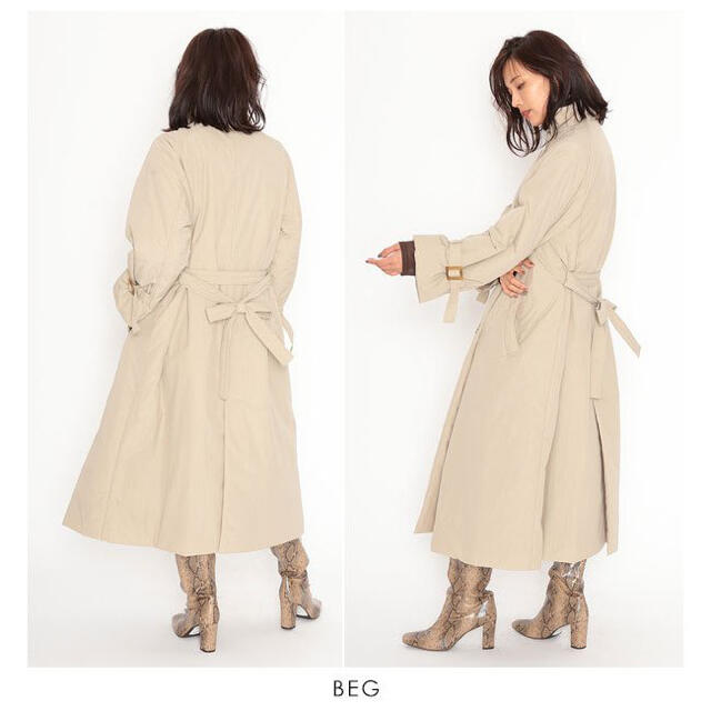 SNIDEL(スナイデル)のsnidel  トレンチ中綿コート レディースのジャケット/アウター(ロングコート)の商品写真