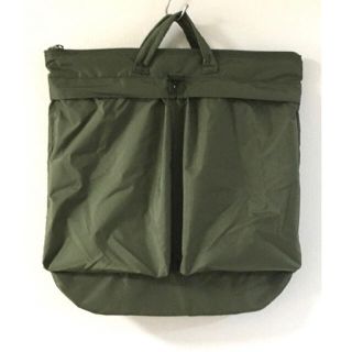 ポーター(PORTER)のCIVILIAN MILITARY FLYER ヘルメットバッグ　オリーブ(トートバッグ)