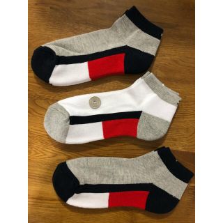 トミーヒルフィガー(TOMMY HILFIGER)の新品トミーヒルフィガーTOMMY HILFIGERレディースソックス3足セット3(ソックス)