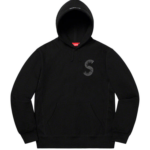 Supreme S Logo Hoodie パーカー ブラック Lサイズ | www.feber.com