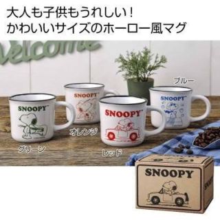 スヌーピー(SNOOPY)のスヌーピー　マグカップ　1個　SNOOPY(グラス/カップ)