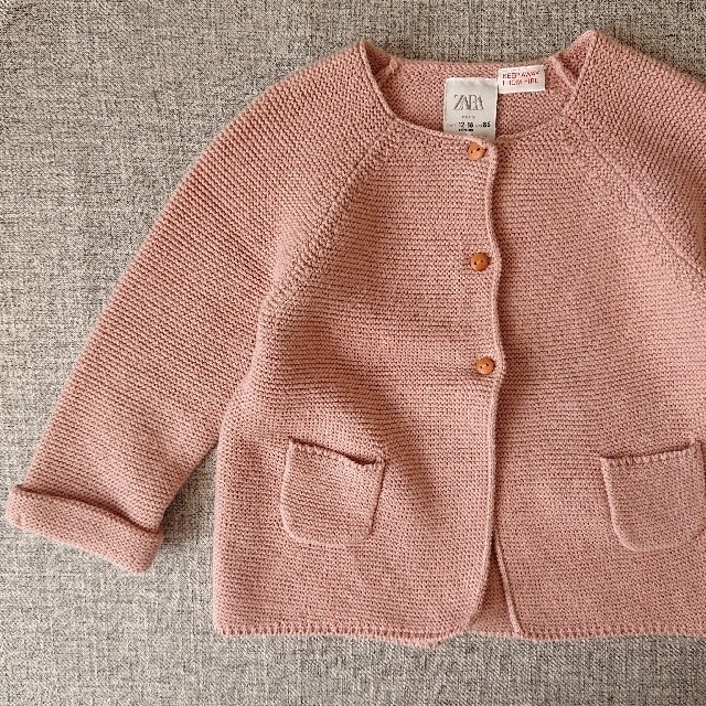 ZARA KIDS(ザラキッズ)のZARAbaby ☆ ニットカーディガン キッズ/ベビー/マタニティのベビー服(~85cm)(カーディガン/ボレロ)の商品写真