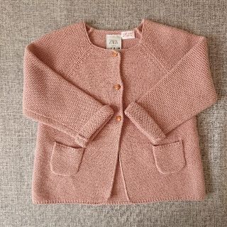 ザラキッズ(ZARA KIDS)のZARAbaby ☆ ニットカーディガン(カーディガン/ボレロ)