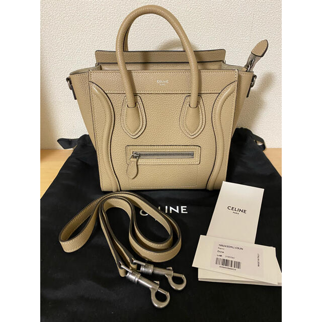 CELINE セリーヌ ラゲージナノ デューン