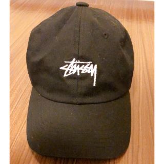 ステューシー(STUSSY)のSTUSSY キャップ　黒(帽子)