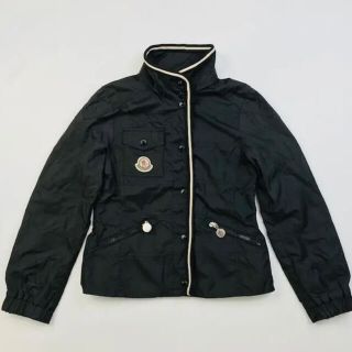 モンクレール(MONCLER)の良品★モンクレール・キッズ ワッペン付 ナイロンジャケット（8A）128㎝(ジャケット/上着)