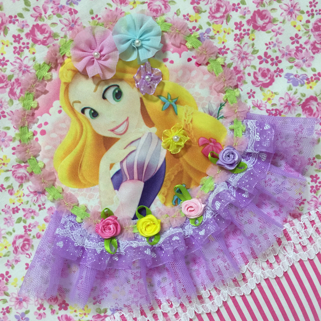 ディズニー♡プリンセス♡ラプンツェルレッスンバッグ  キッズ/ベビー/マタニティのこども用バッグ(レッスンバッグ)の商品写真