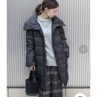 N ジャーナルスタンダード取扱 TELA キルトロングダウン中綿コート