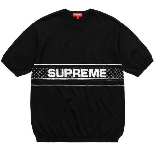 Supreme(シュプリーム)のChest Logo S/S Knit Top メンズのトップス(ニット/セーター)の商品写真