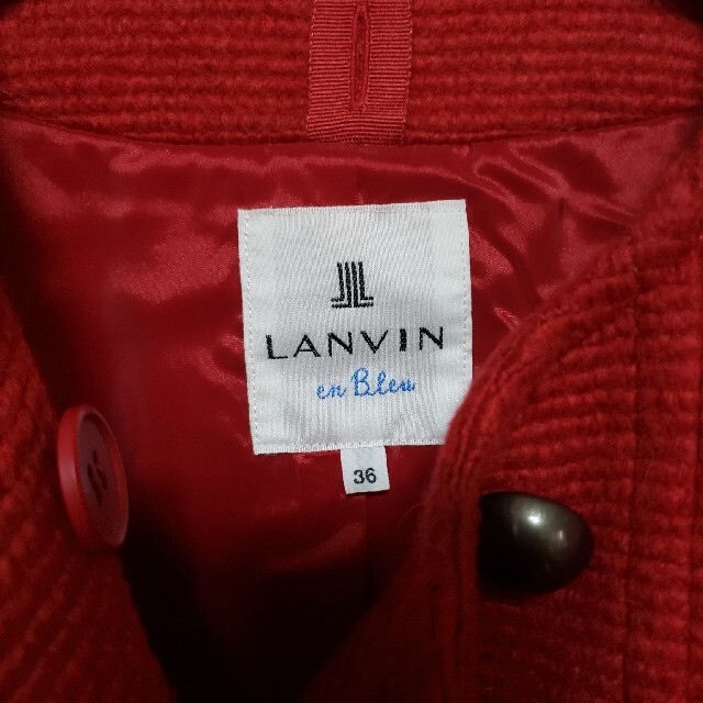 LANVIN en Bleu(ランバンオンブルー)のランバンオンブルー　コート レディースのジャケット/アウター(ロングコート)の商品写真