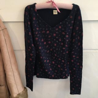 ロンハーマン(Ron Herman)の最終価格🌼RonHerman cashmere flower knit.(ニット/セーター)