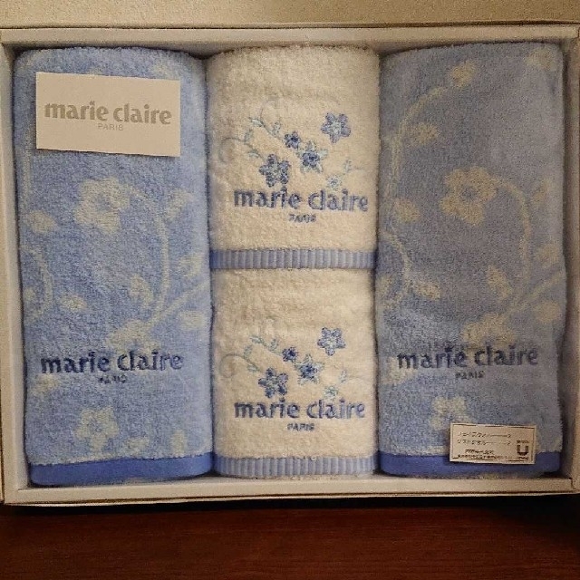 超可爱の marie claire フェイスタオル マリクレール フェイスタオル
