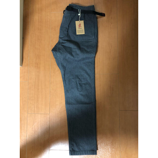 新品未使用 グラミチ ニューナローパンツ タイトフィット M グレー