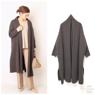 ドゥーズィエムクラス(DEUXIEME CLASSE)の19aw ドゥーズィエムクラス スムースニット ガウンコート(ガウンコート)